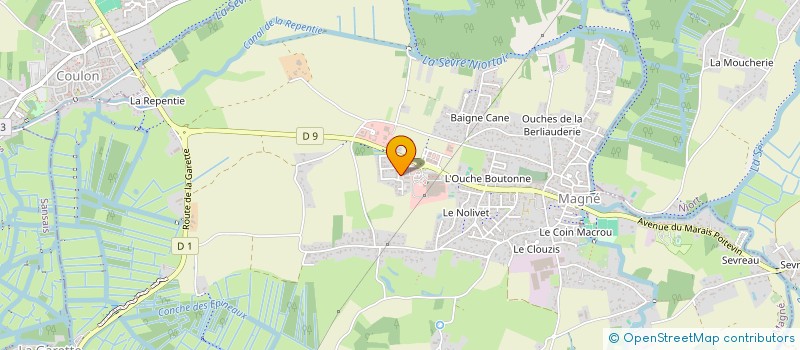 localisation de l'entreprise MADAME SUZY AUDIGER  VILLIERS-EN-PLAINE