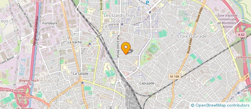 localisation de l'entreprise MADAME SUZY BENAYOUN à TOULOUSE