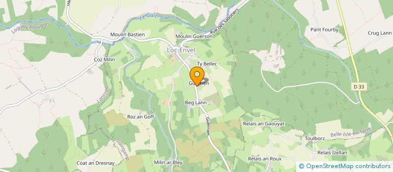 localisation de l'entreprise MADAME SUZY CANIVENC  LOC-ENVEL