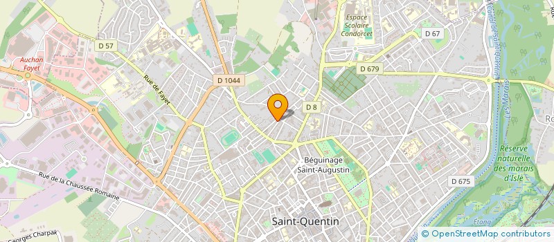 localisation de l'entreprise MADAME SUZY DIAS DA COSTA GUERRA à SAINT-QUENTIN