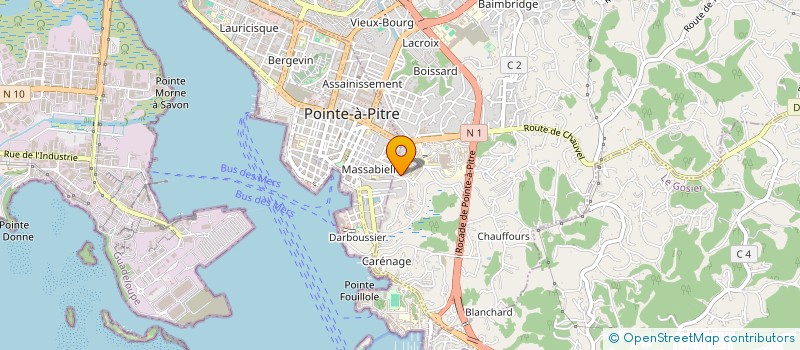 localisation de l'entreprise MADAME SUZY DUFLO à LES ABYMES