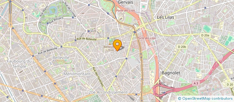 localisation de l'entreprise MADAME SUZY FERREIRA  PARIS