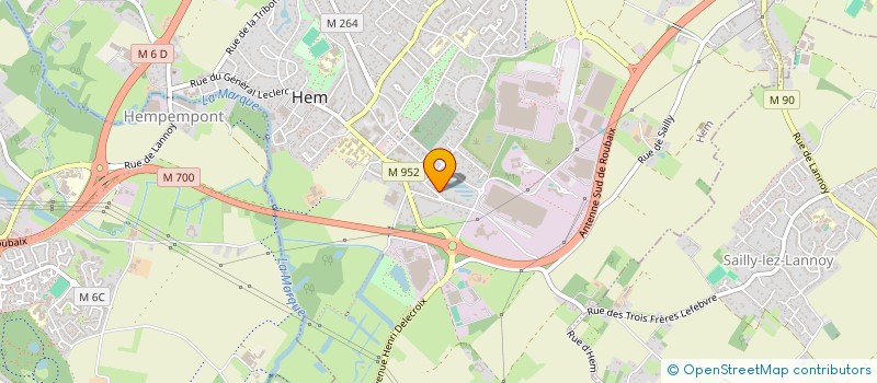 localisation de l'entreprise MADAME SUZY GOMES  HEM