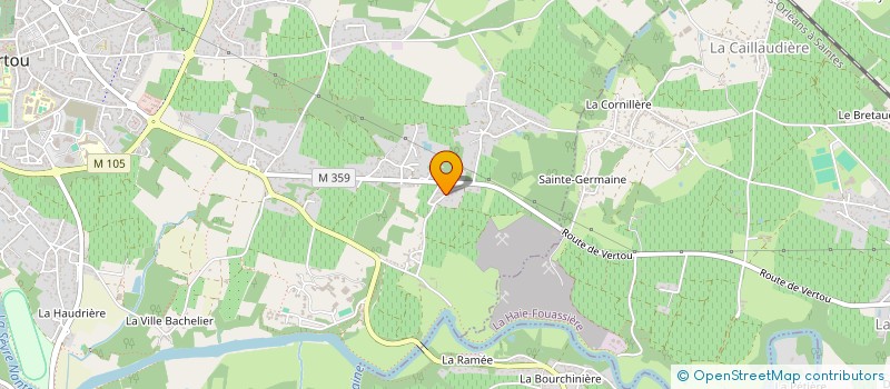 localisation de l'entreprise MADAME SUZY LE SCOUARNEC  VERTOU