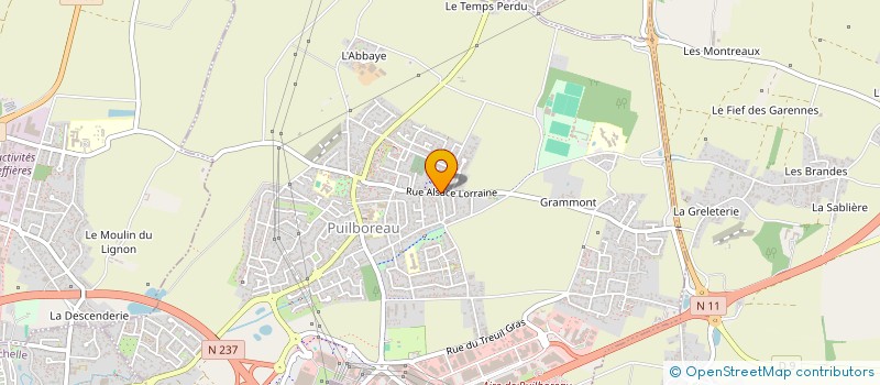 localisation de l'entreprise MADAME SUZY LEPINEY à PUILBOREAU