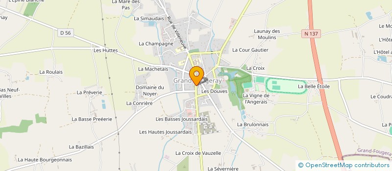 localisation de l'entreprise MADAME SUZY LUMIERE  GRAND-FOUGERAY