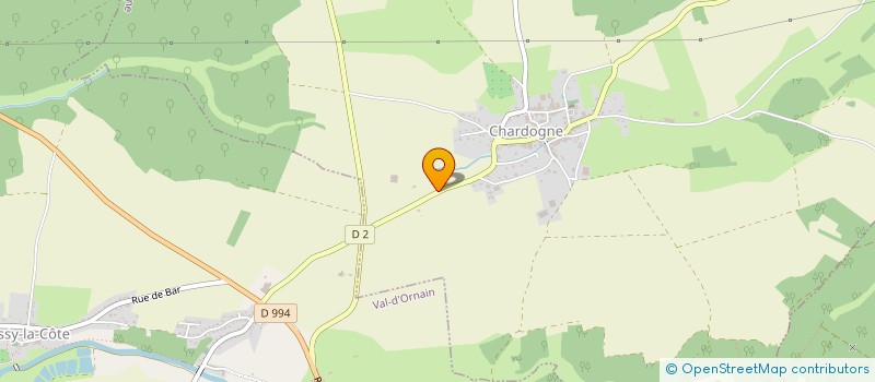 localisation de l'entreprise MADAME SUZY PERIGNON à CHARDOGNE