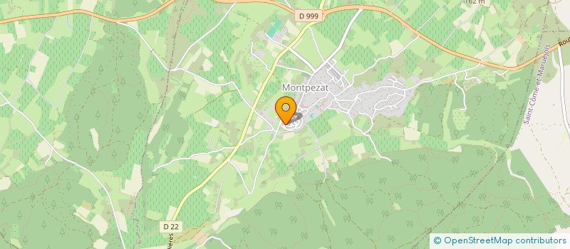 localisation de l'entreprise MADAME SUZY PORCIANI  MONTPEZAT