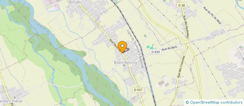 localisation de l'entreprise MADAME SUZY REDUREAU  BOEIL-BEZING