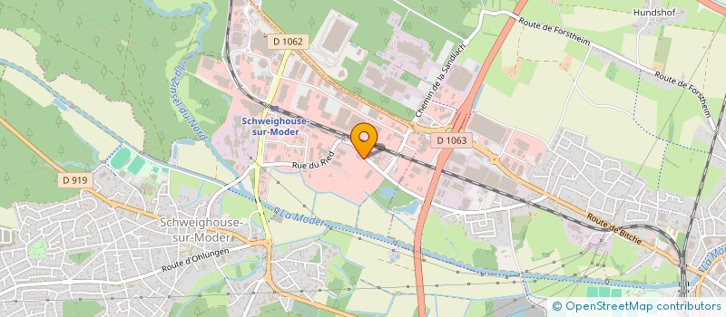 localisation de l'entreprise MADAME SUZY REEG  BERSTETT