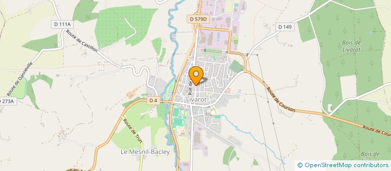 localisation de l'entreprise MADAME SUZY ROGE  SAINT-PIERRE-EN-AUGE