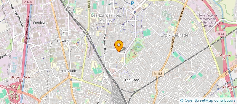 localisation de l'entreprise MADAME SUZY ROGNON à TOULOUSE