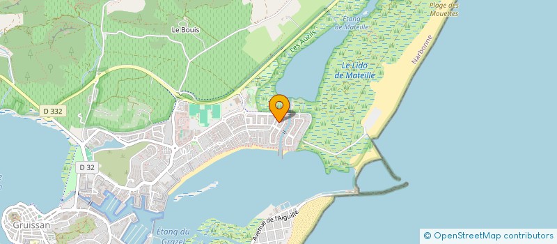 localisation de l'entreprise MADAME SUZY TORCHEUX  GRUISSAN