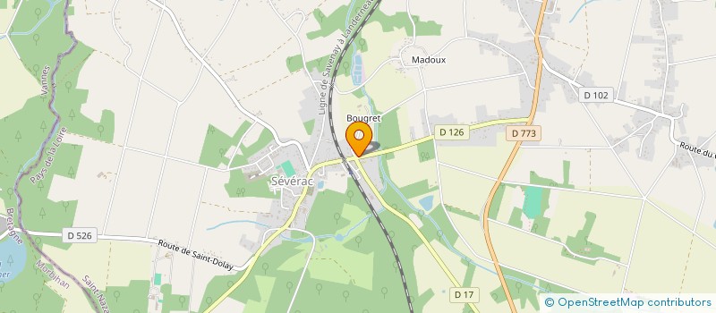 localisation de l'entreprise MADAME SUZY VAQUEIRO FIALHO  SEVERAC