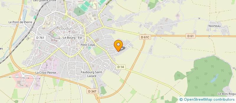 localisation de l'entreprise MADAME SVAJA BAUBLYTE à LOUDUN