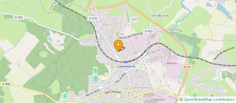 localisation de l'entreprise MADAME SVETLANA ABRAHAMYAN  COMMENTRY