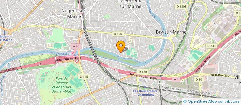 localisation de l'entreprise MADAME SVETLANA ASATRYAN  LE PERREUX SUR MARNE