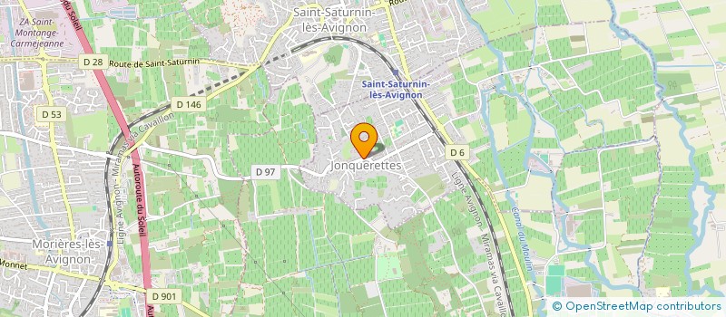 localisation de l'entreprise MADAME SVETLANA ATANASOVA  JONQUERETTES