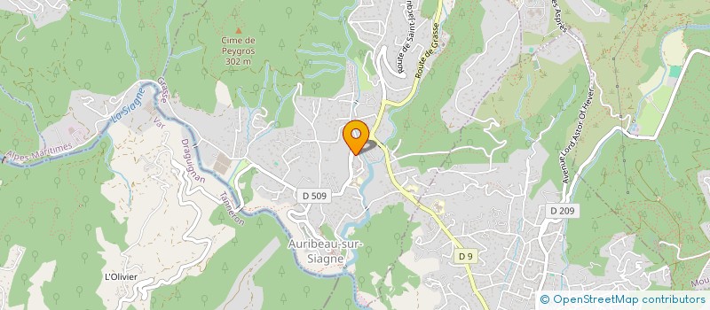 localisation de l'entreprise MADAME SVETLANA BLYAKHMAN  AURIBEAU-SUR-SIAGNE