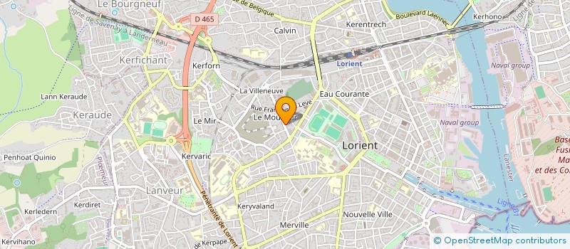 localisation de l'entreprise MADAME SVETLANA BOUBAEVA  LORIENT