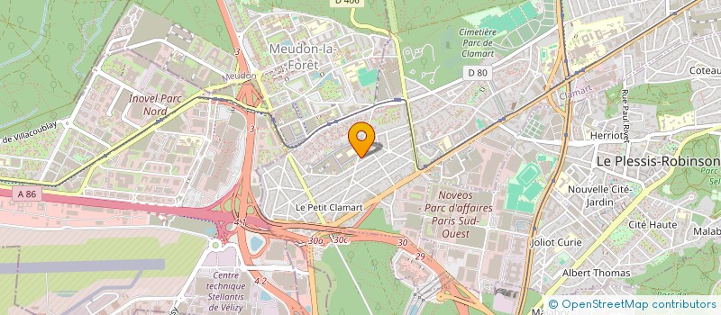 localisation de l'entreprise MADAME SVETLANA CALICENCO à CLAMART