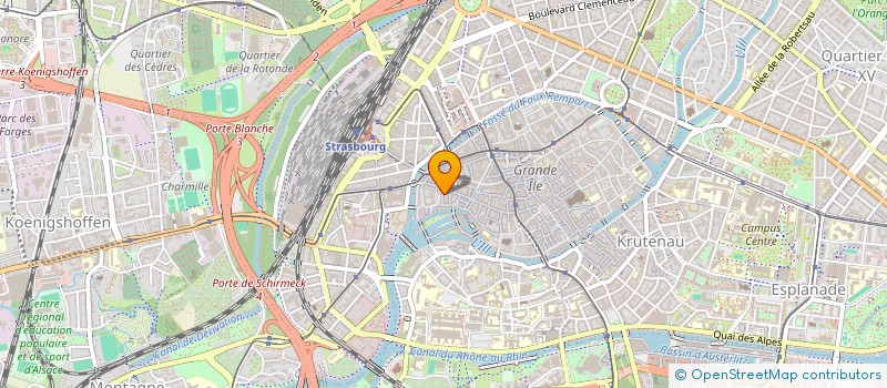 localisation de l'entreprise MADAME SVETLANA ERMAKOVA à STRASBOURG