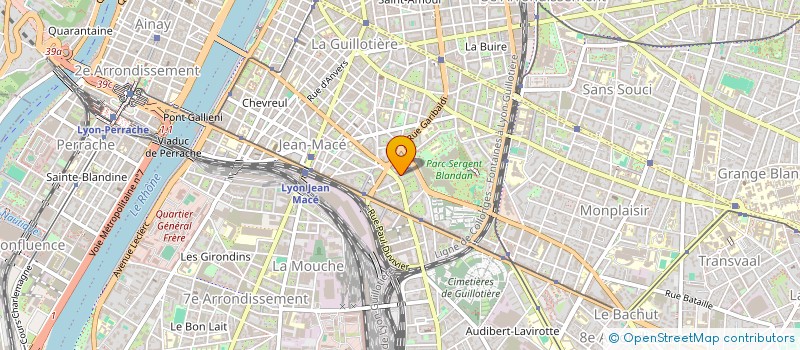 localisation de l'entreprise MADAME SVETLANA GONCHARENKO  LYON