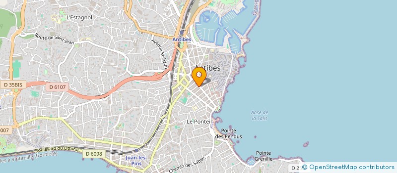 localisation de l'entreprise MADAME SVETLANA GORBACIUC  ANTIBES