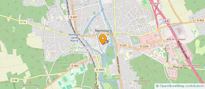 localisation de l'entreprise MADAME SVETLANA KLIMUK  NEMOURS