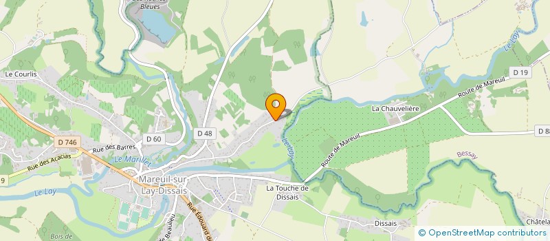 localisation de l'entreprise MADAME SVETLANA KORETSKAIA  MAREUIL-SUR-LAY-DISSAIS