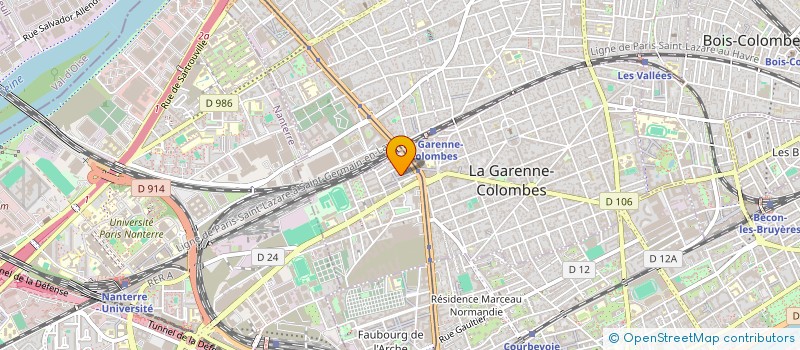 localisation de l'entreprise MADAME SVETLANA KUZNETCOVA à LA GARENNE-COLOMBES