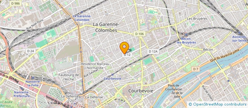 localisation de l'entreprise MADAME SVETLANA MAKSIMENKO à COURBEVOIE