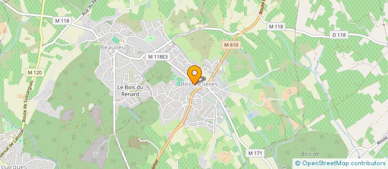 localisation de l'entreprise MADAME SVETLANA MILCIC  RESTINCLIERES