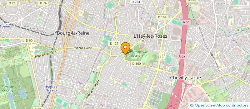 localisation de l'entreprise MADAME SVETLANA MIRKOVIC  L'HAY-LES-ROSES