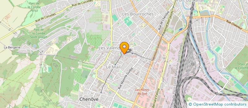 localisation de l'entreprise MADAME SVETLANA MITROVIC à CHENOVE