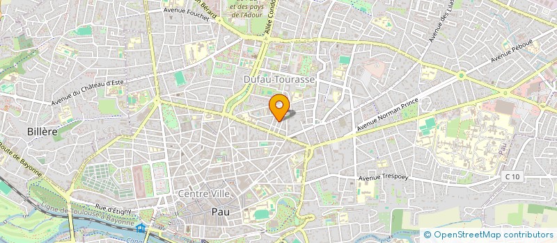 localisation de l'entreprise MADAME SVETLANA MYKHALCHUK à PAU