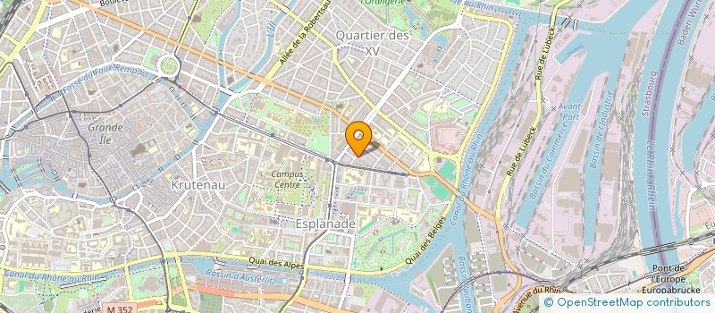 localisation de l'entreprise MADAME SVETLANA PANEVA  STRASBOURG