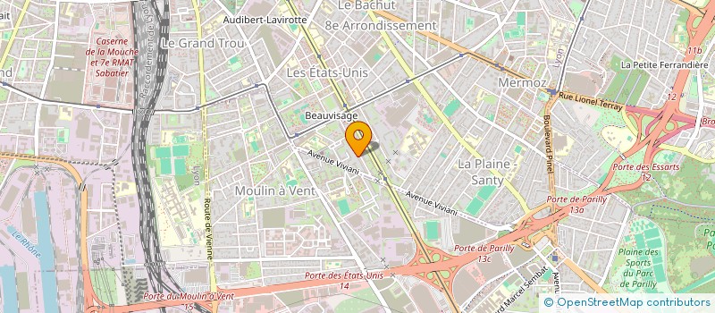 localisation de l'entreprise MADAME SVETLANA SOFRONOVA  LYON