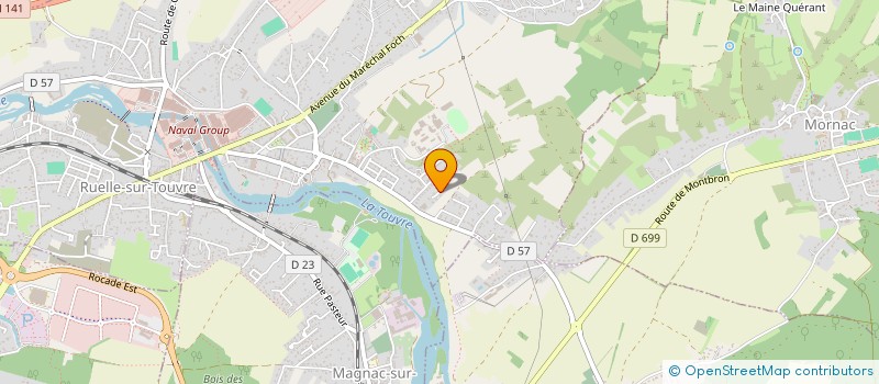 localisation de l'entreprise MADAME SVETLANA STEPANOV à RUELLE-SUR-TOUVRE