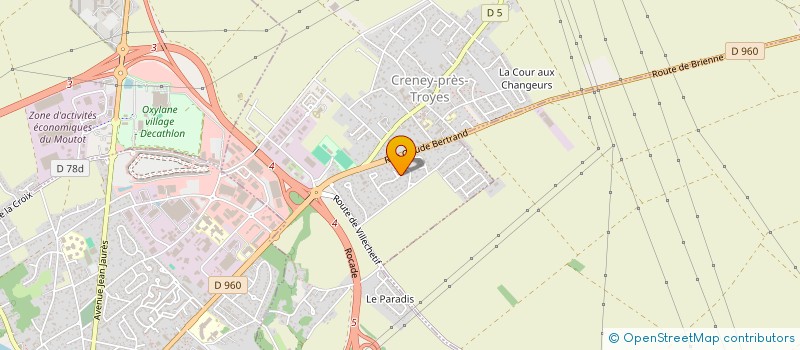 localisation de l'entreprise MADAME SVETLANA STEPANOVA à CRENEY-PRES-TROYES