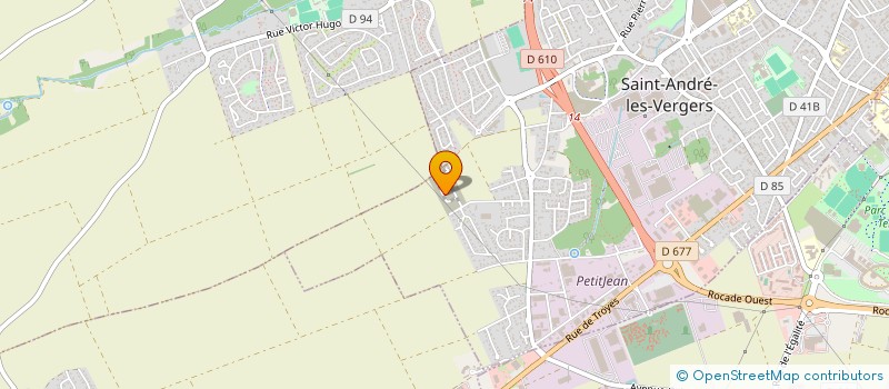 localisation de l'entreprise MADAME SVETLANA STRELNIKOVA  SAINT-ANDRE-LES-VERGERS