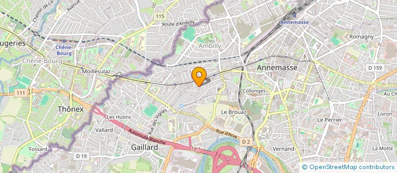 localisation de l'entreprise MADAME SVETLANA TATARENKO  AMBILLY