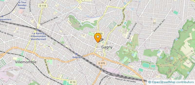 localisation de l'entreprise MADAME SVETLANA VAMES  GAGNY