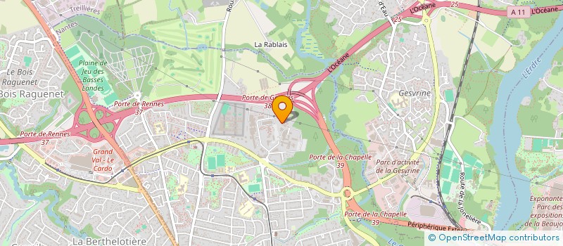 localisation de l'entreprise MADAME SVETNA DEIS TOUKANOU  NANTES