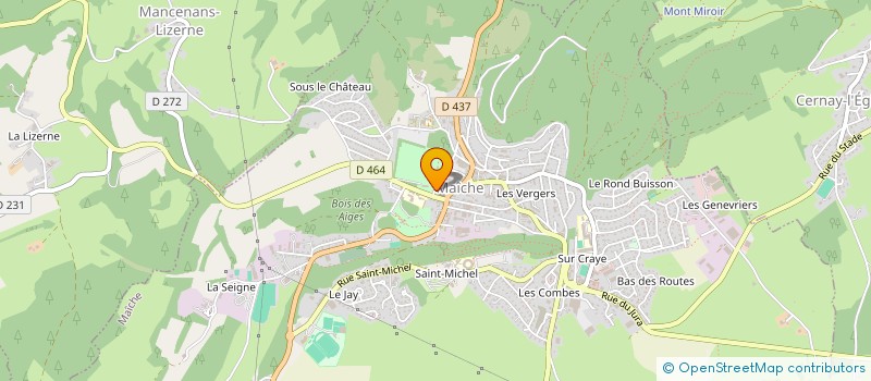 localisation de l'entreprise MADAME SVEVA GUEDROITZ  MAICHE