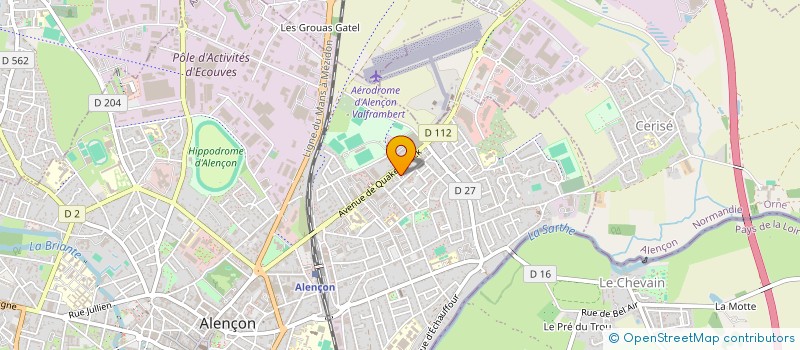 localisation de l'entreprise MADAME SVITLANA BOYTCHAK à ALENCON