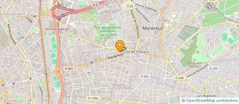 localisation de l'entreprise MADAME SVITLANA DAHAIEVA à MONTREUIL