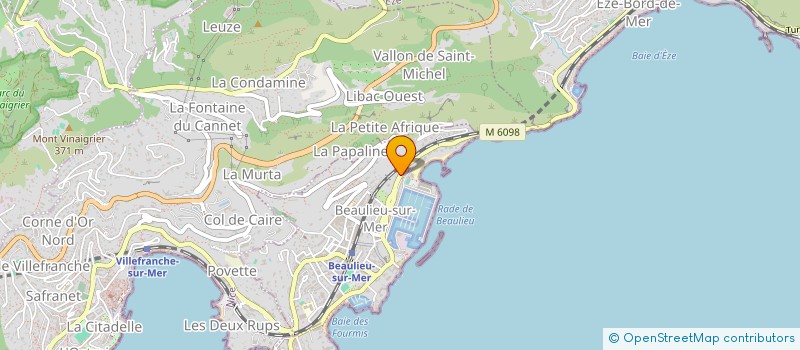 localisation de l'entreprise MADAME SVITLANA DEREN  BEAULIEU-SUR-MER