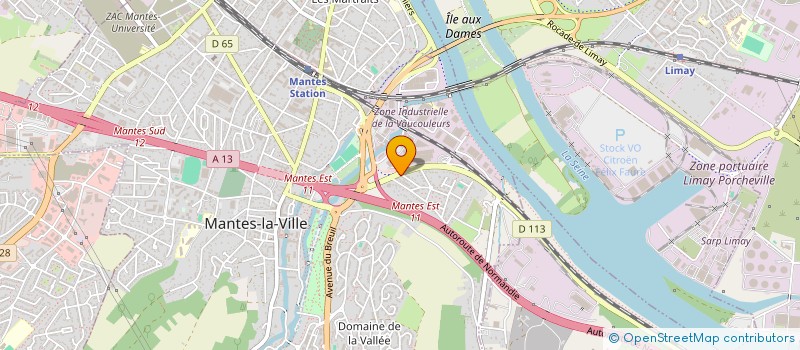 localisation de l'entreprise MADAME SVITLANA OGIR  MANTES-LA-VILLE