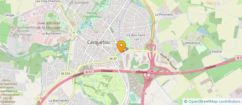 localisation de l'entreprise MADAME SVITLANA YEVRAYEVA à CARQUEFOU
